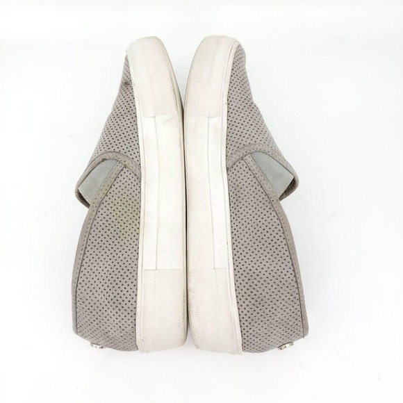 Steve Madden Klarissa Shoe Size 7.5 Slip On Gray White Women's Shoes   - Picture 8 of 13